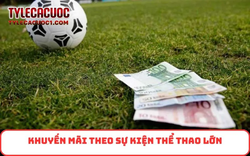 Khuyến mãi theo sự kiện thể thao lớn