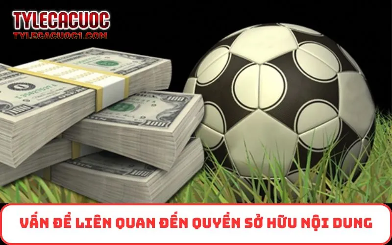 Vấn đề liên quan đến quyền sở hữu nội dung