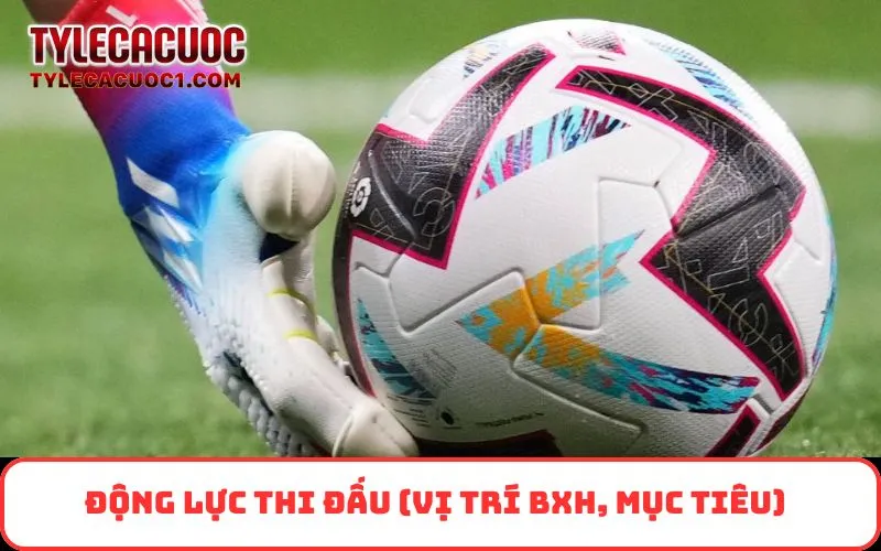 Động lực thi đấu (vị trí BXH, mục tiêu)