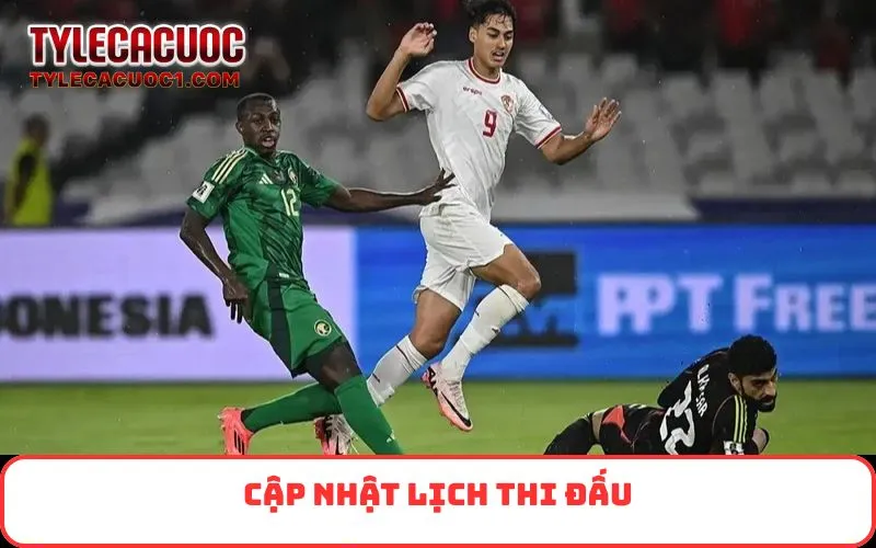 Cập nhật Lịch Thi Đấu